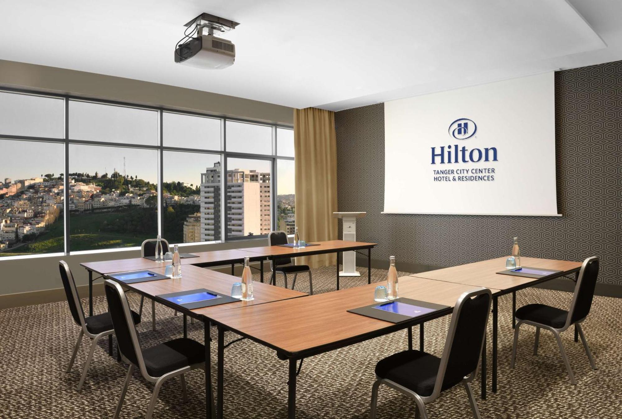 힐튼 탕헤르 시티 센터 호텔 앤 레지던스 외부 사진 Meeting room
