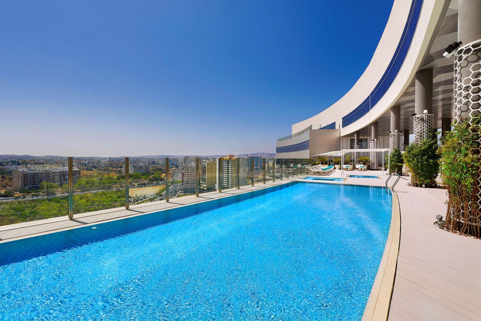 힐튼 탕헤르 시티 센터 호텔 앤 레지던스 외부 사진 Skyline Residences