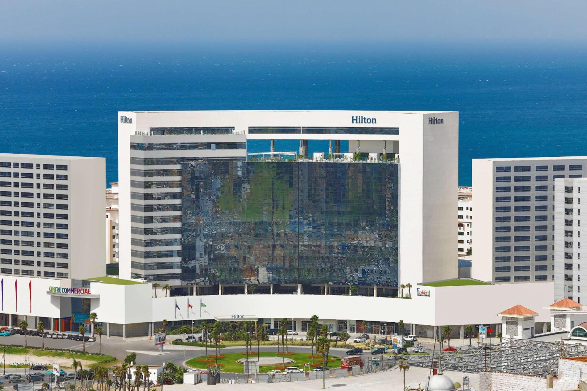 힐튼 탕헤르 시티 센터 호텔 앤 레지던스 외부 사진 Hilton Tel Aviv